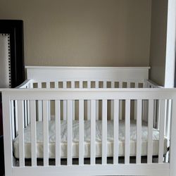 Crib With Mattress 