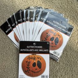 Halloween Pumpkin Decals 
