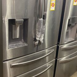 SAMSUNG RF24RSR 23 cu. ft. 4-Door French Door Refrigerator 8NOP