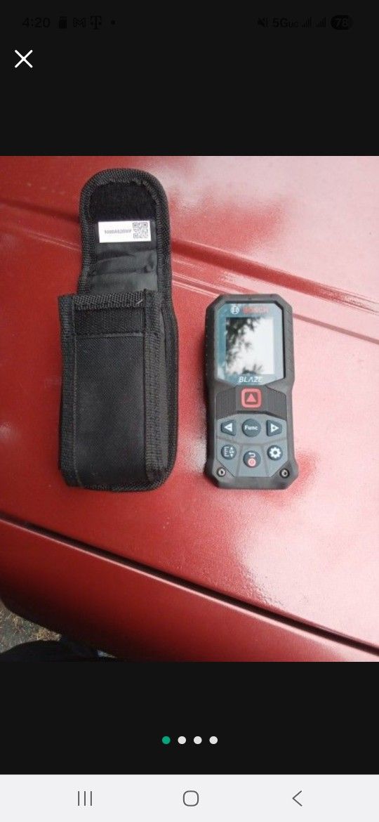 Bosch Blaze Laser Measure 