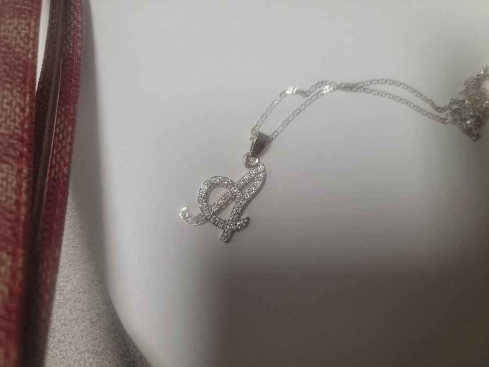 925 Letter A with Cz
