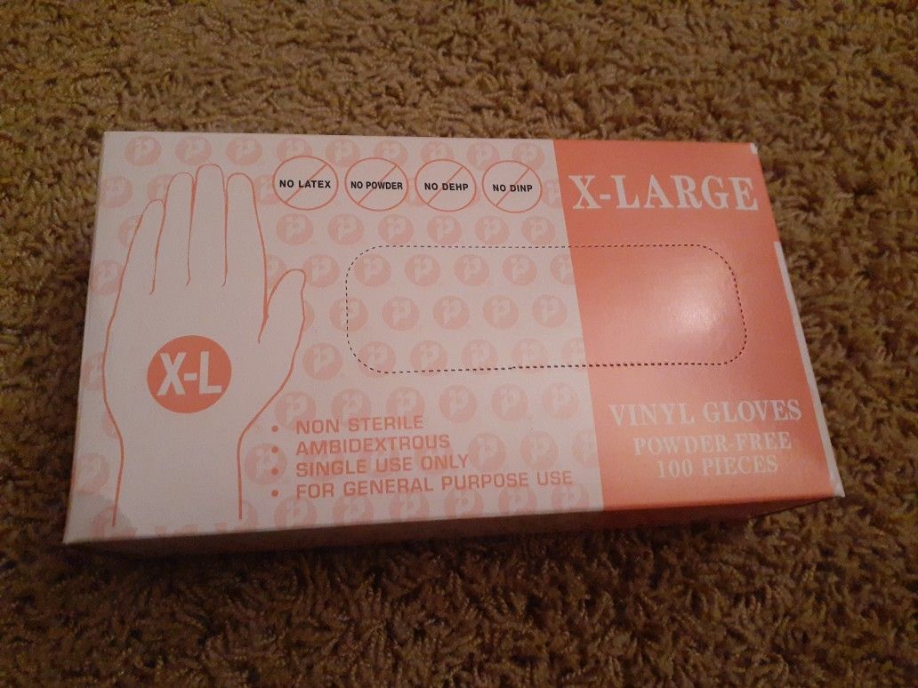 Brand New Soft Vinyl Gloves