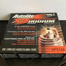 XP5144 Autolite Iridium XP Enhanced Alloy Technology Spark Plugs - 4 Pack