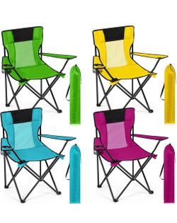4 Pack Camping Chairs with Bags