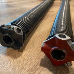 Agent Garage Door Torsion Springs 2” Winding Bars 