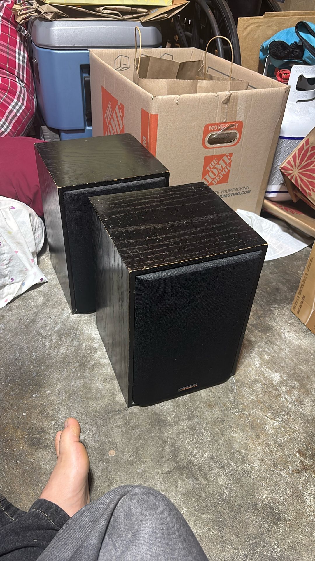 Klipsch KG 1.5 Vintage Speakers – Great Sound, $125 OBO