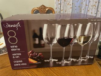 Denizli Wine Stem Glasses