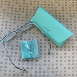Tiffany & Co Authentic Eyeglasses 53-16-140 Plastic Italyian Made W Cloth & Case