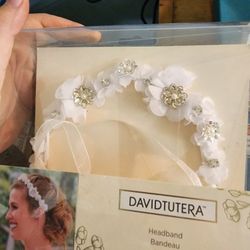 Wedding Headband Flower Girl Headband 
