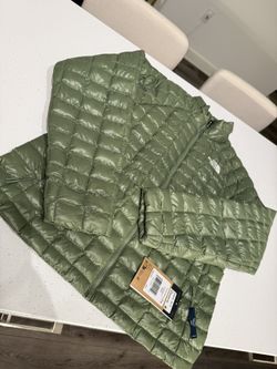 Green North face Jacket 