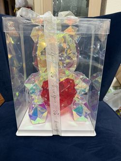 Valentine Light Up Bear With Heart That Changes Colors in 6 Programs