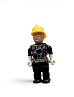 LEGO Firefighter Minifigure Yellow Helmet
