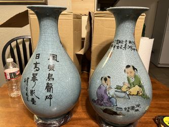 Gourd Shaped Oriental Vase