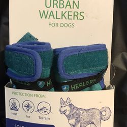 Healers Urban Walkers III Dog Boots SZ S/M NEW