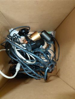 Security cameras with cables