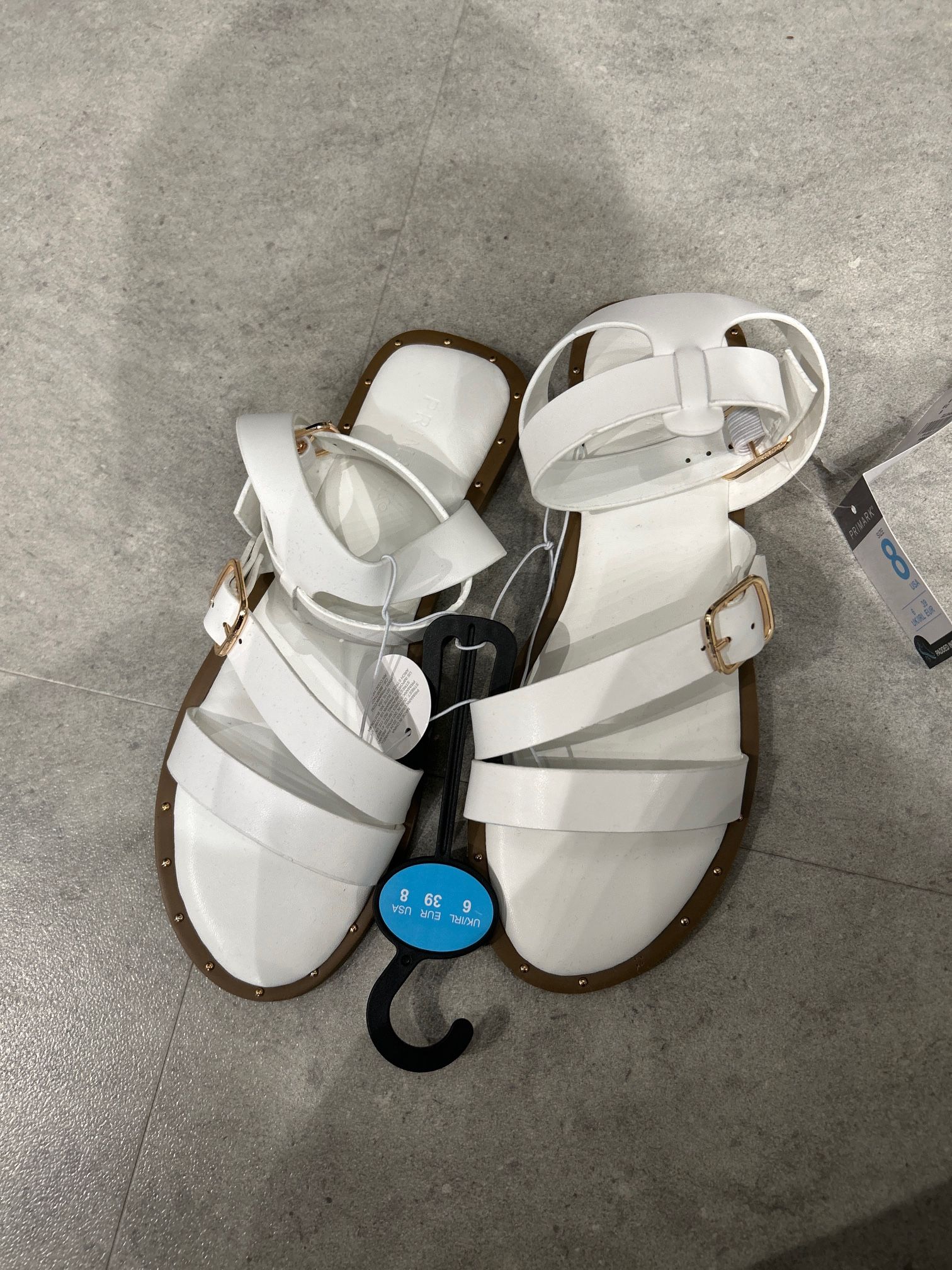 White Sandals