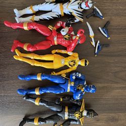 Power Rangers Dino Thunder Legacy Figures set