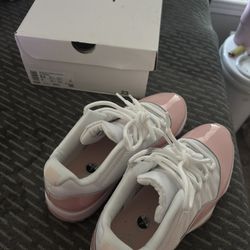 PINK Jordan 11s, Sz 7Y
