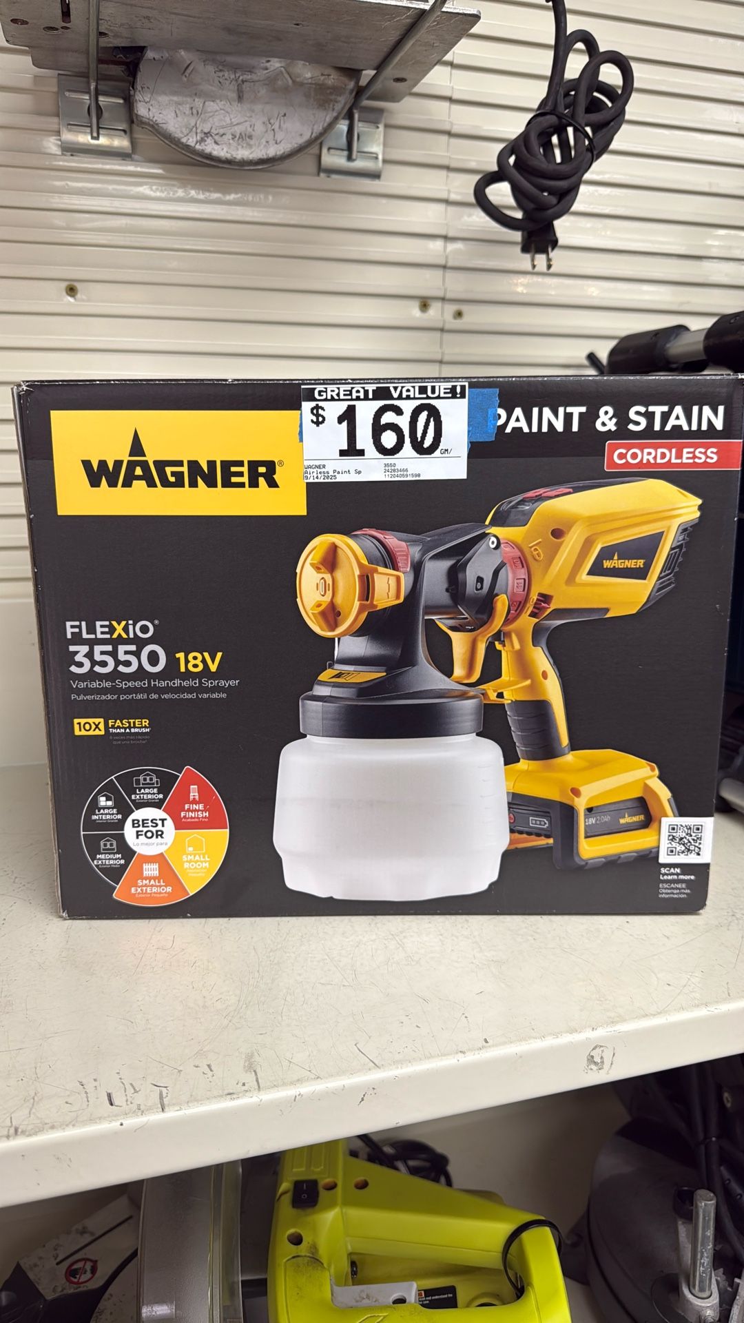 Wagner Cordless Sprayer