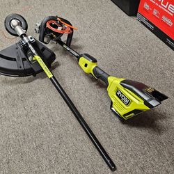 RYOBI
40V HP Brushless Whisper Series 17 in. Cordless Attachment Capable String Trimmer (Tool Only)