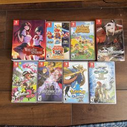 Nintendo Switch Games - Read Description 