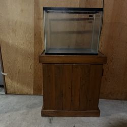 Fish Tank Stand With Fish Tank Measurements Included 