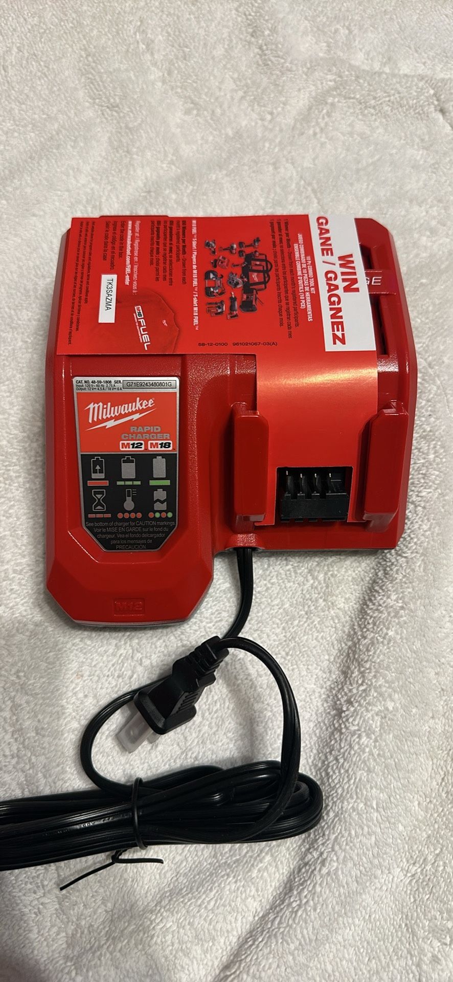 Milwaukee Rapid Charger 