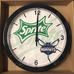 Charlotte Hornets Clock