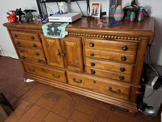 Bed and Dresser