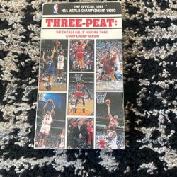 NBA 1993 Three-Peat VHS