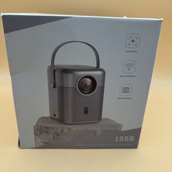 LS55 Ultra Portable Projector with Wi-Fi and Bluetooth