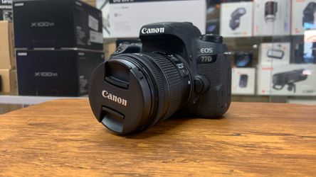 Canon 77D with 18-55mm lens