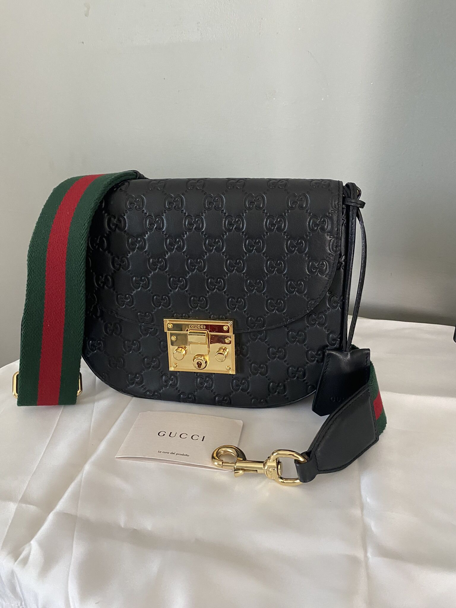 Gucci Padlock Gucci Signature Shoulder Bag - Farfetch