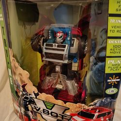 V-BOT Transformer Robot Radio Controlled Car  2007  COLLECTIBLE  Never Out of Box
