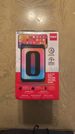 VibeFusion Flame Party Speaker – RCA