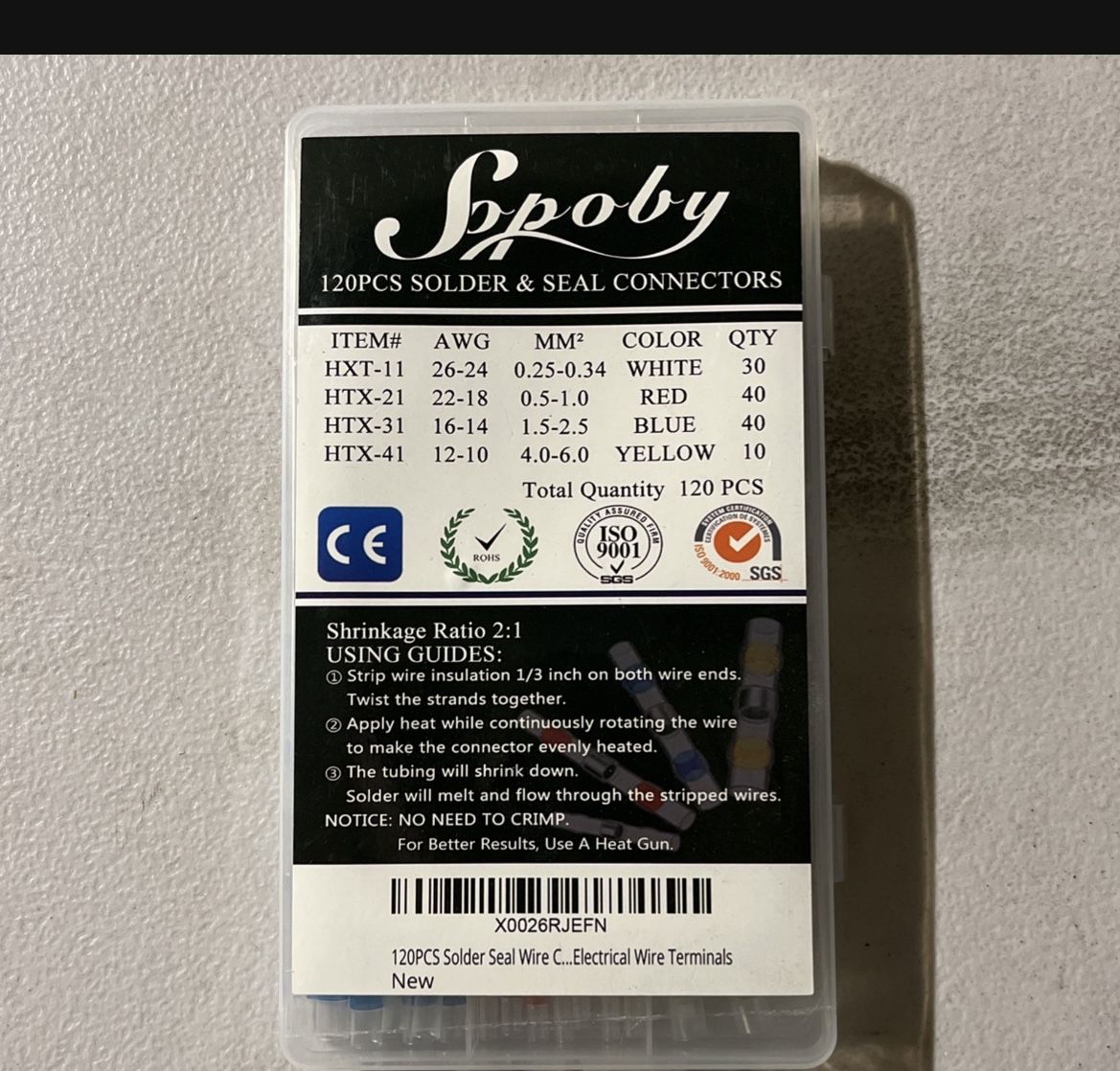 Solder & Seal Connectors