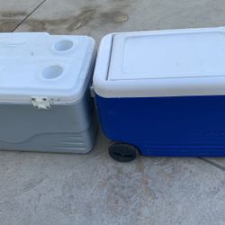 Igloo and coleman coolers $40 Each