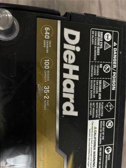 Die hard battery