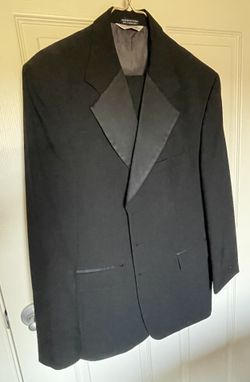 Tuxedo Jacket and Adjustable Waist Band Pants