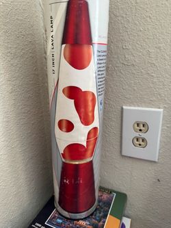 17 Inch Lava Lamp Red #4410