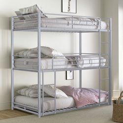 Triple Twin Bunk Bed Please Read Description For More Information 