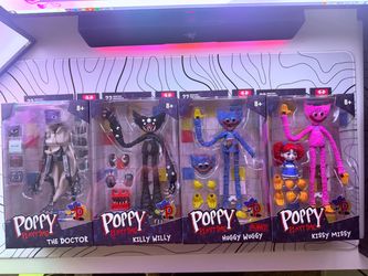 McFarlane Toys Poppy Playtime Bundle (Doctor, Willy, Huggy and Missy)