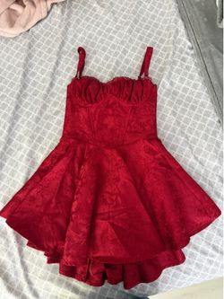 Baby boo emelie red dress