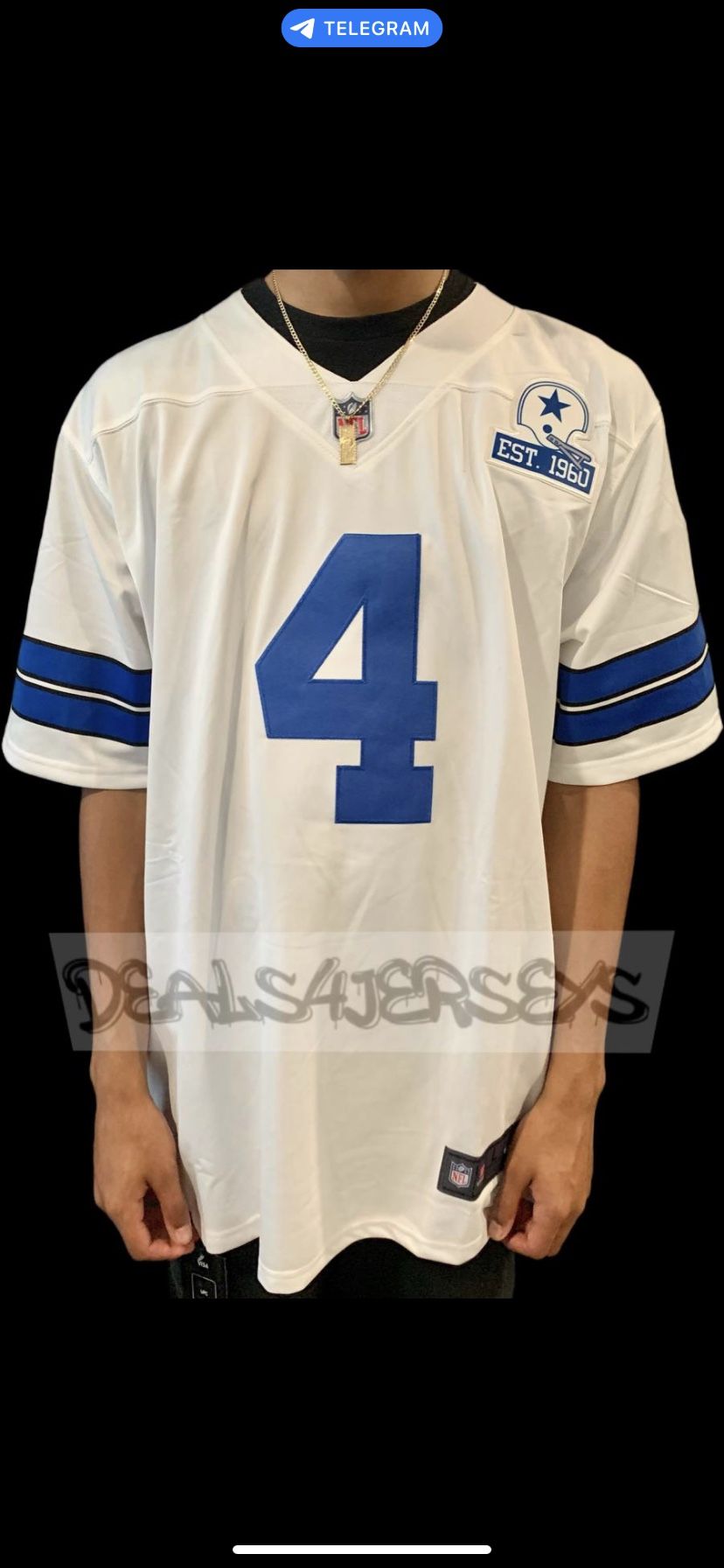 prescott cowboys jersey