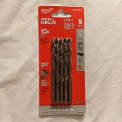 Milwaukee Cobalt Drill bits 