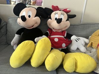 Mickey And Minnie Mouse Plush