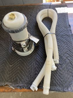 Coleman Above Ground Swimming Pool Pump And Hoses