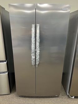 New Frigidaire 26 cu ft. Side-by-Side Refrigerator (36" Width)