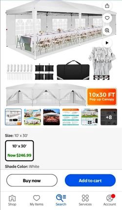 Canopy Tent 10 × 30