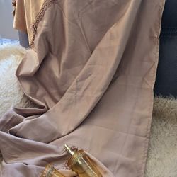 Shower Curtain + Free Soap Dispenser & Cup.